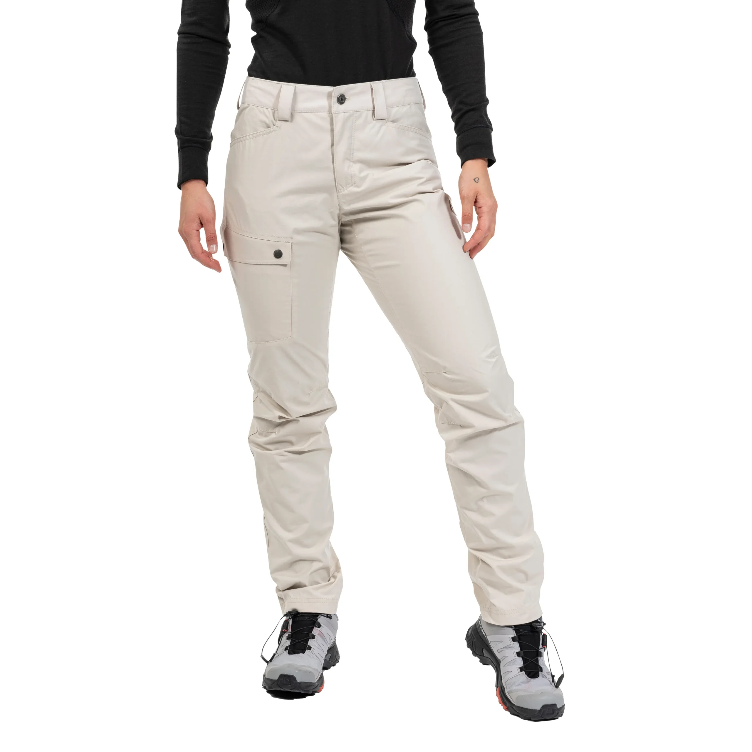 Sale Bergans Nordmarka Leaf Light Pants Women - Chalk Sand