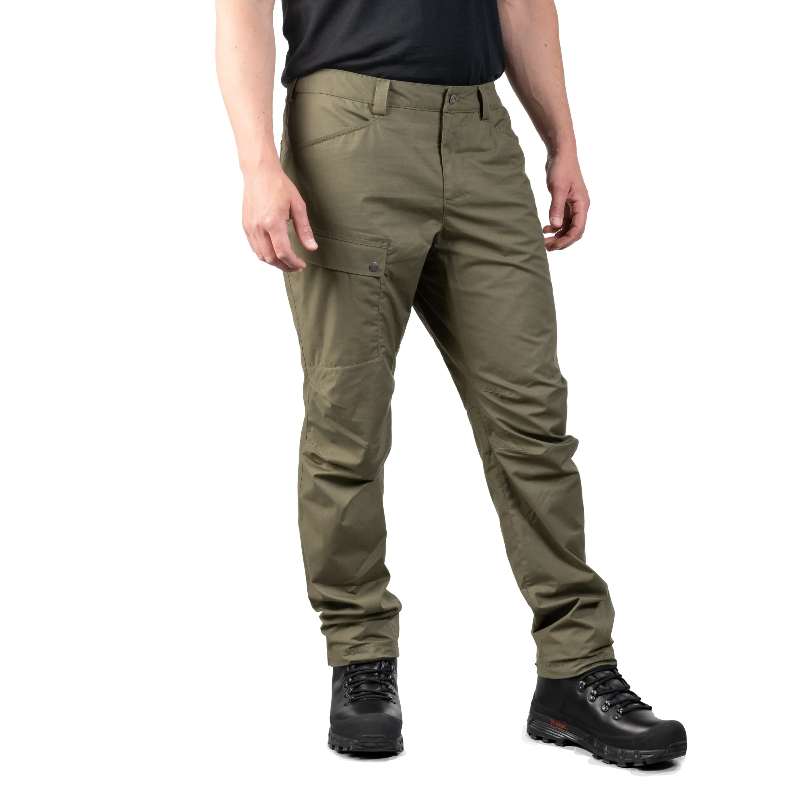 Store Bergans Nordmarka Leaf Light Pants Men - Green Mud