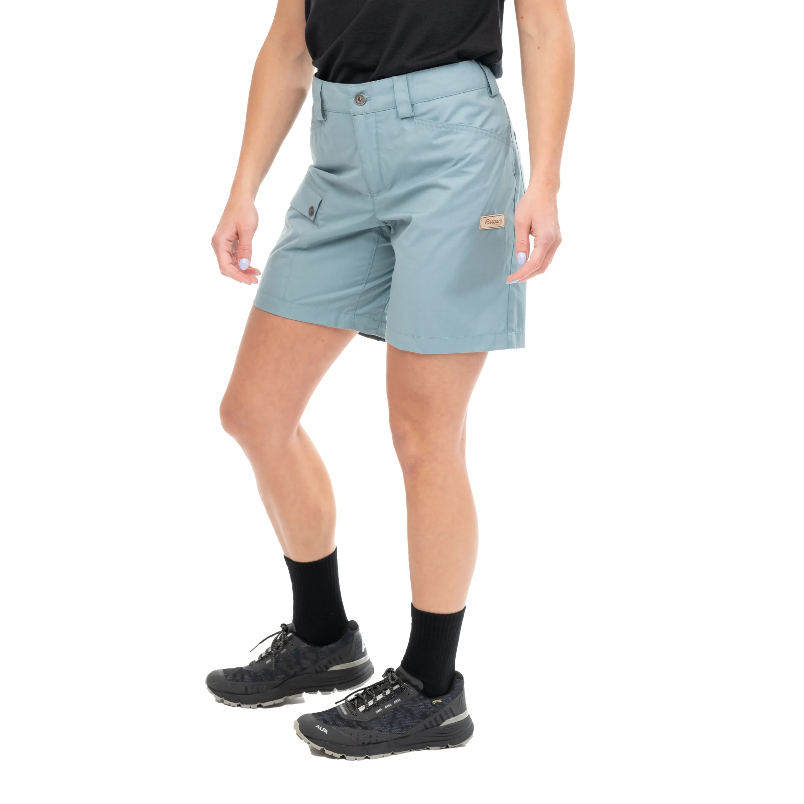 Fashion Bergans Nordmarka Leaf Light Shorts Women - Smoke Blue