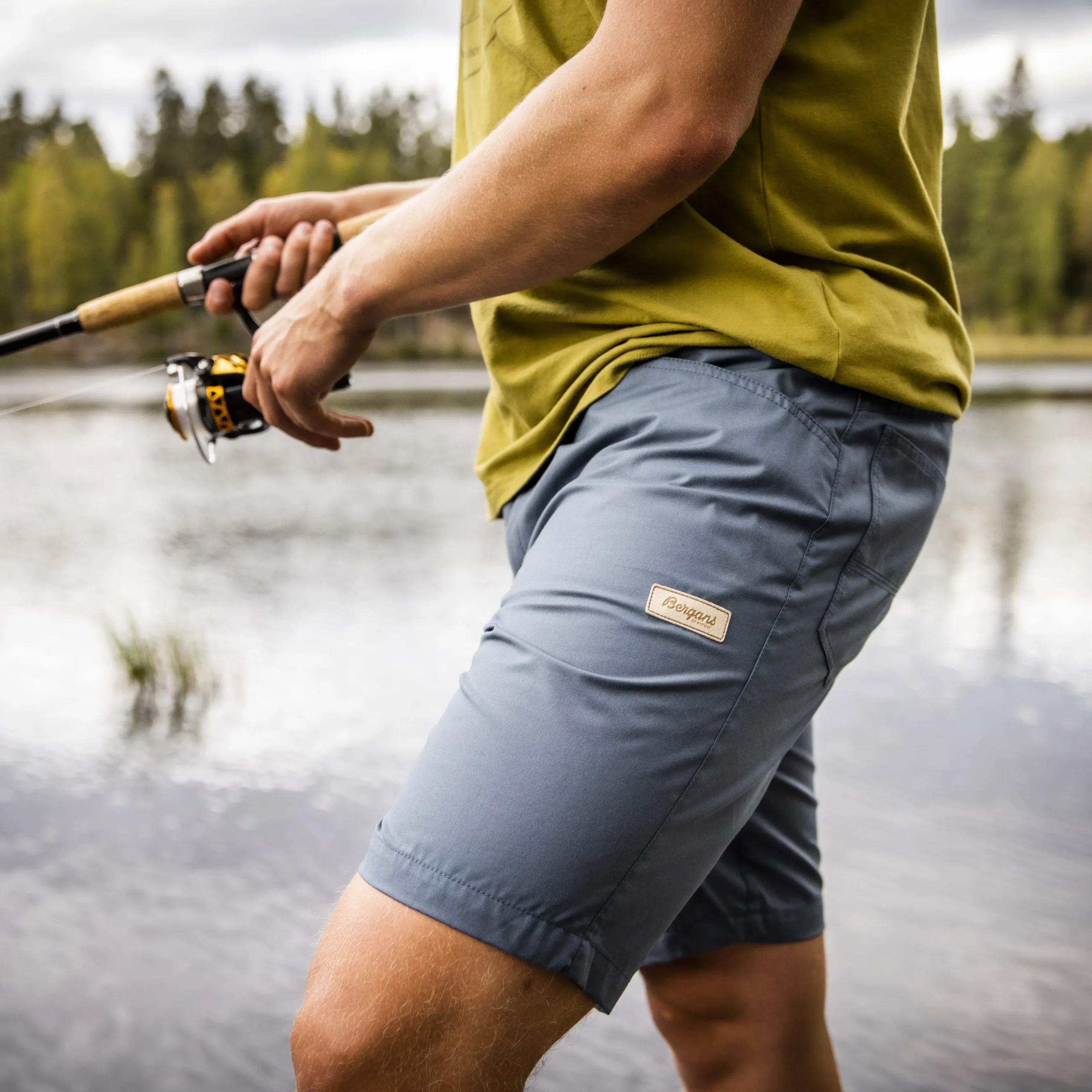 Discount Bergans Nordmarka Leaf Light Shorts Men - Orion Blue