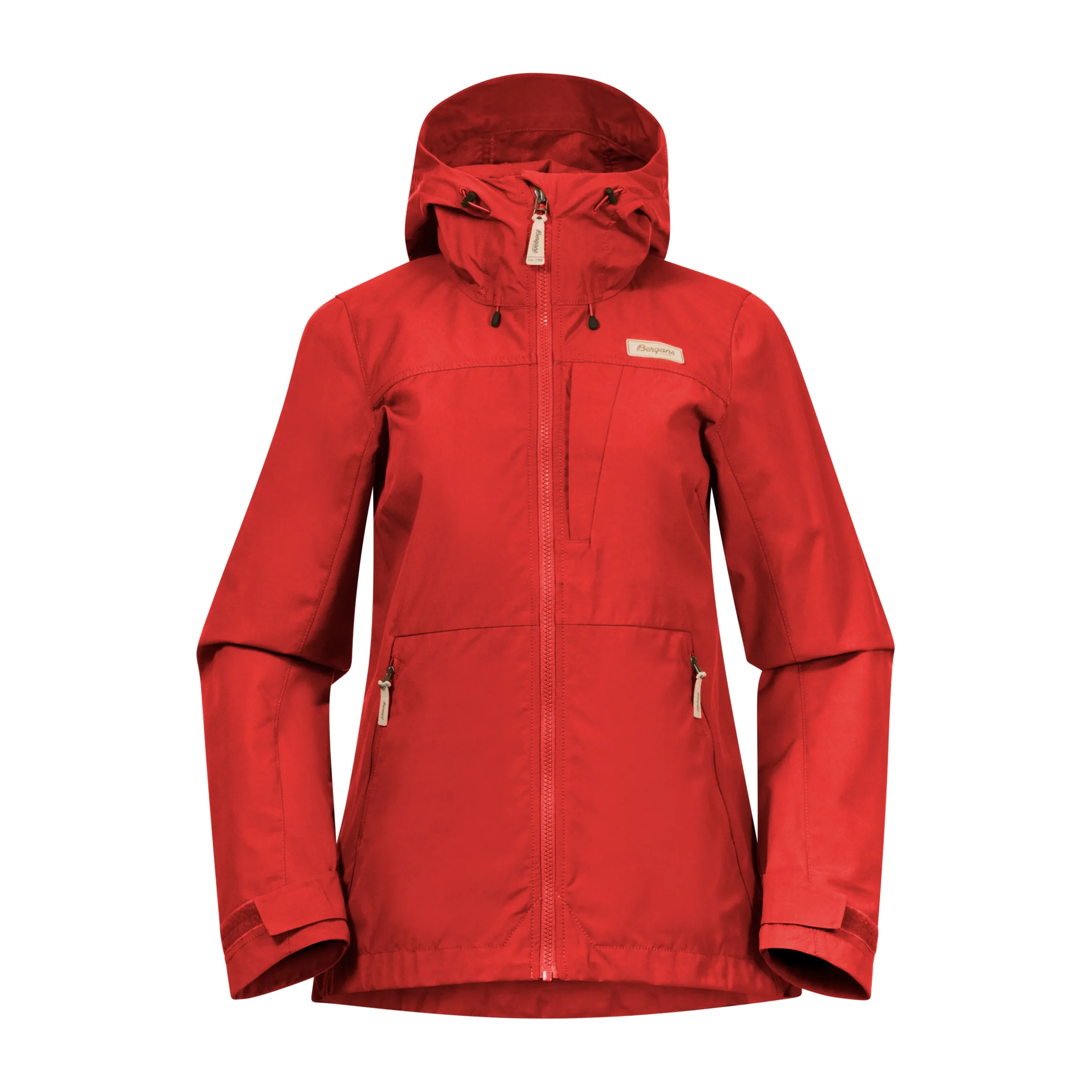 Cheap Bergans Nordmarka Leaf Light Wind Jacket Women - Dark Brick