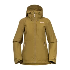 New Bergans Nordmarka Leaf Light Wind Jacket Women - Olive Green