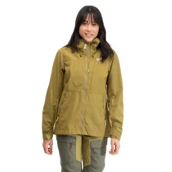 New Bergans Nordmarka Leaf Light Wind Jacket Women - Olive Green