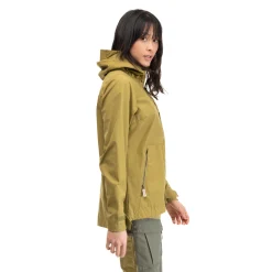 New Bergans Nordmarka Leaf Light Wind Jacket Women - Olive Green