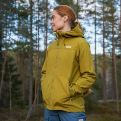 New Bergans Nordmarka Leaf Light Wind Jacket Women - Olive Green