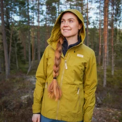 New Bergans Nordmarka Leaf Light Wind Jacket Women - Olive Green
