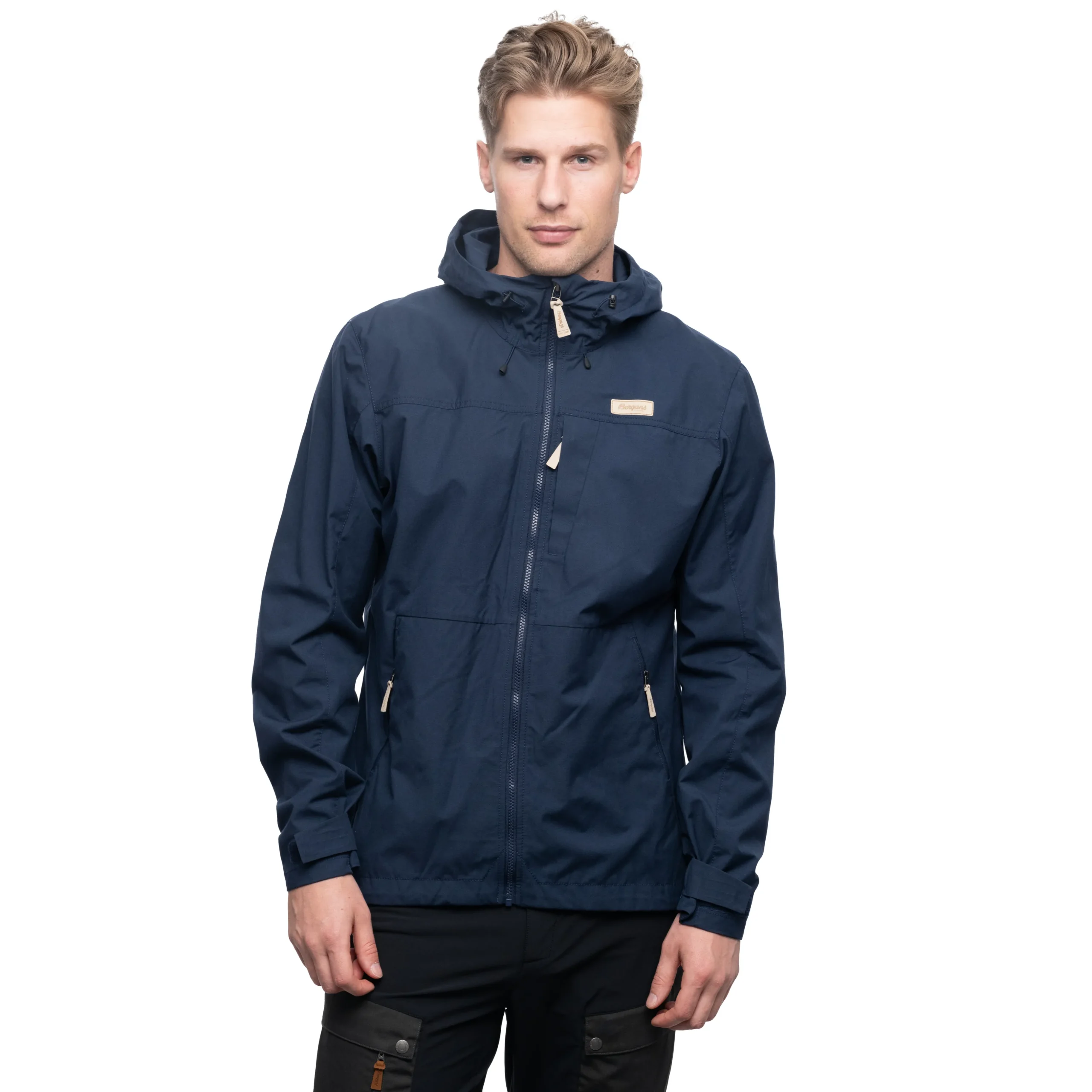 Cheap Bergans Nordmarka Leaf Light Wind Jacket Men - Navy Blue