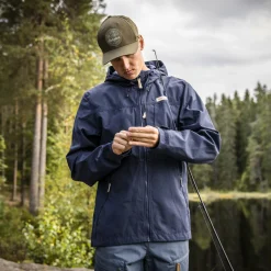 Cheap Bergans Nordmarka Leaf Light Wind Jacket Men - Navy Blue