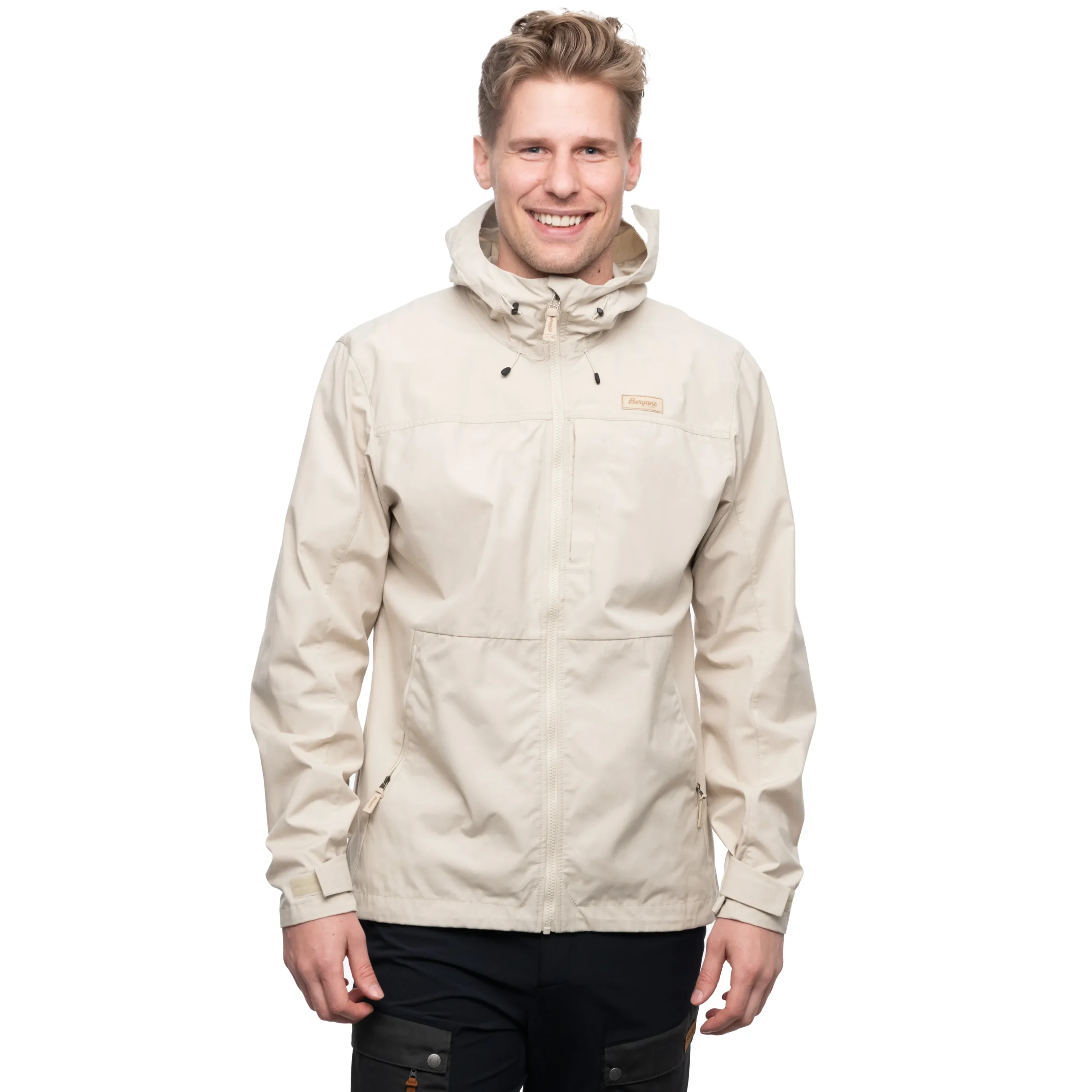 Fashion Bergans Nordmarka Leaf Light Wind Jacket Men - Chalk Sand