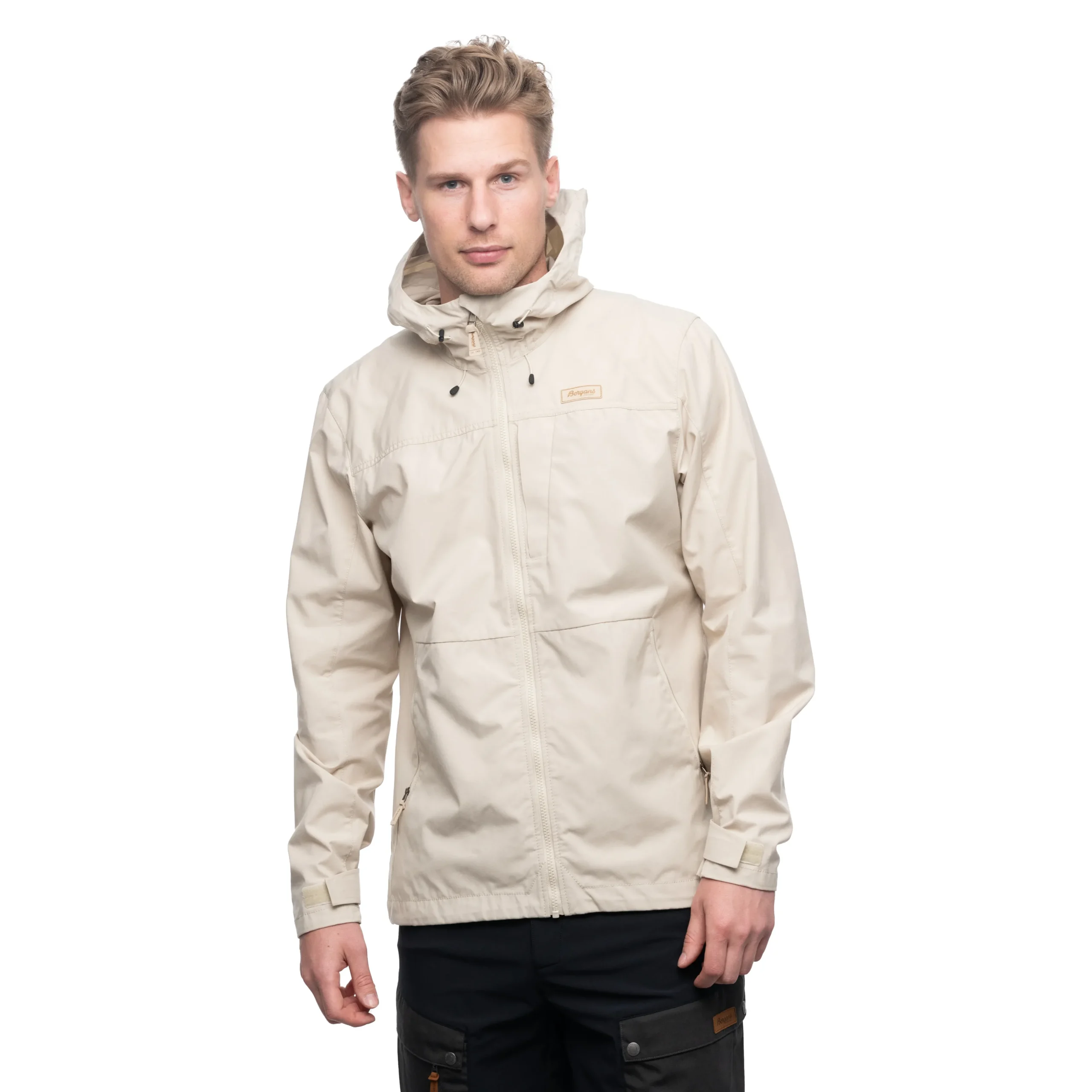 Fashion Bergans Nordmarka Leaf Light Wind Jacket Men - Chalk Sand