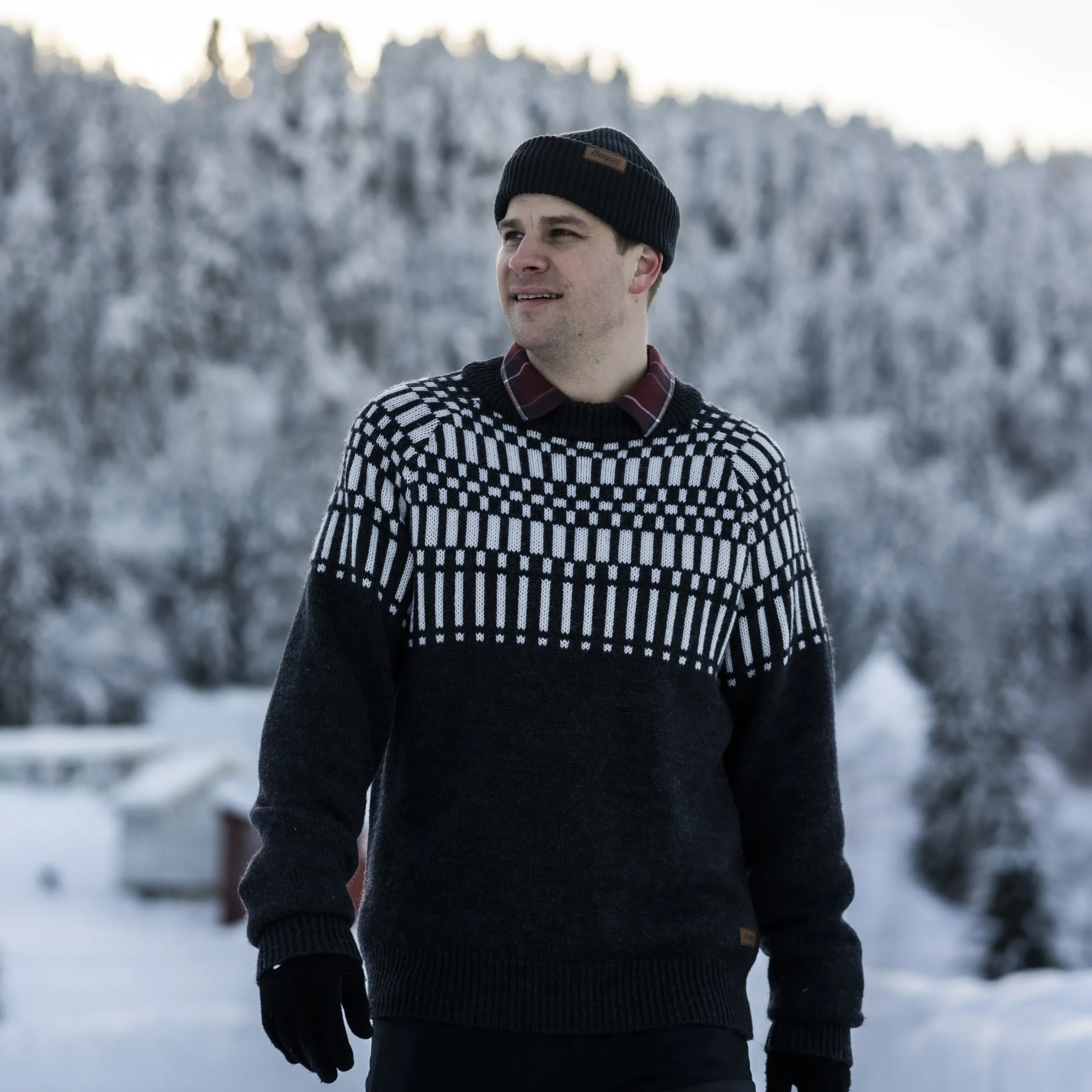 Cheap Bergans Nordmarka Merino Jumper Men - Dark Shadow Grey / Aluminium