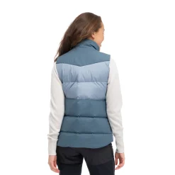 Sale Bergans Nordmarka Outdoor Down Vest Women - Husky Blue / Orion Blue