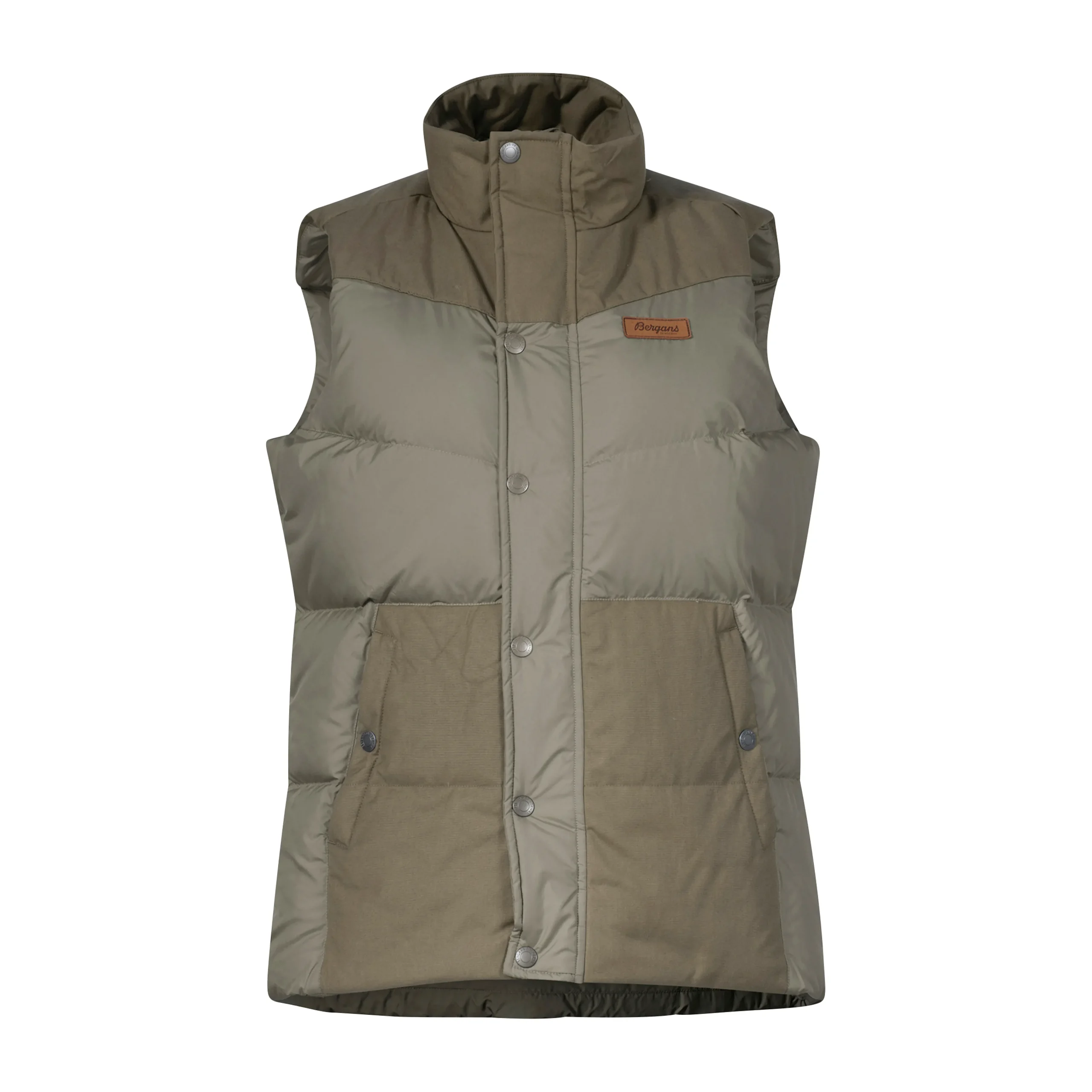 Store Bergans Nordmarka Outdoor Down Vest Women - Green Mud