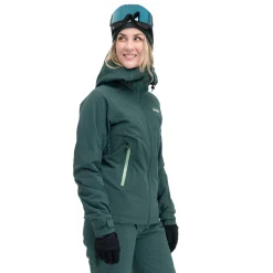 Outlet Bergans Oppdal Insulated W Jacket - Duke Green