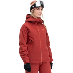 Clearance Bergans Oppdal Insulated W Jacket - Chianti Red