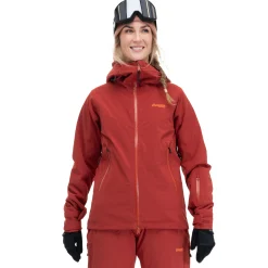 Clearance Bergans Oppdal Insulated W Jacket - Chianti Red