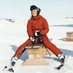 Clearance Bergans Oppdal Insulated W Jacket - Chianti Red