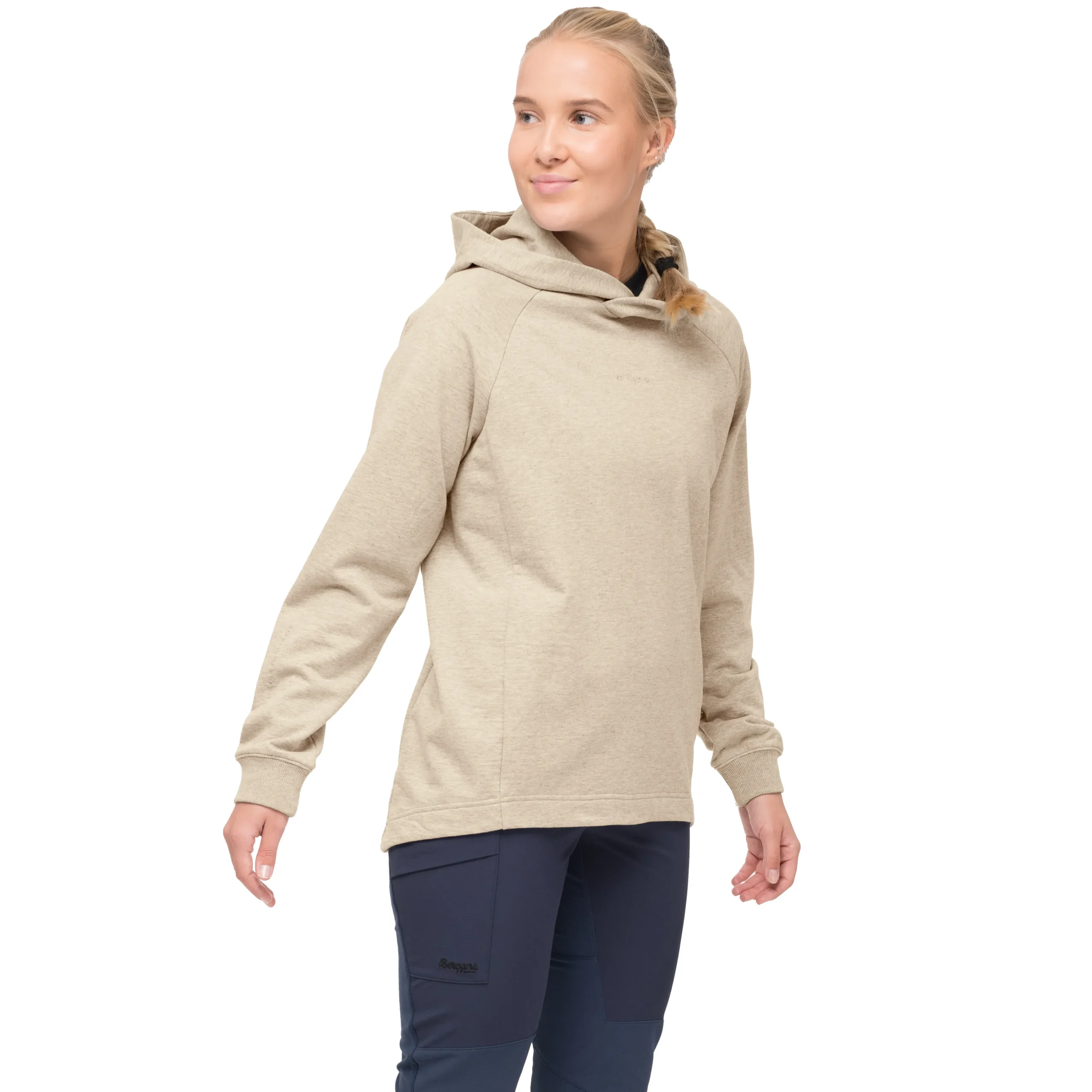 Cheap Bergans Oslo Urban Comfy Hoodie Unisex - Chalk Sand