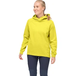 Shop Bergans Oslo Urban Comfy Hoodie Unisex - Pineapple