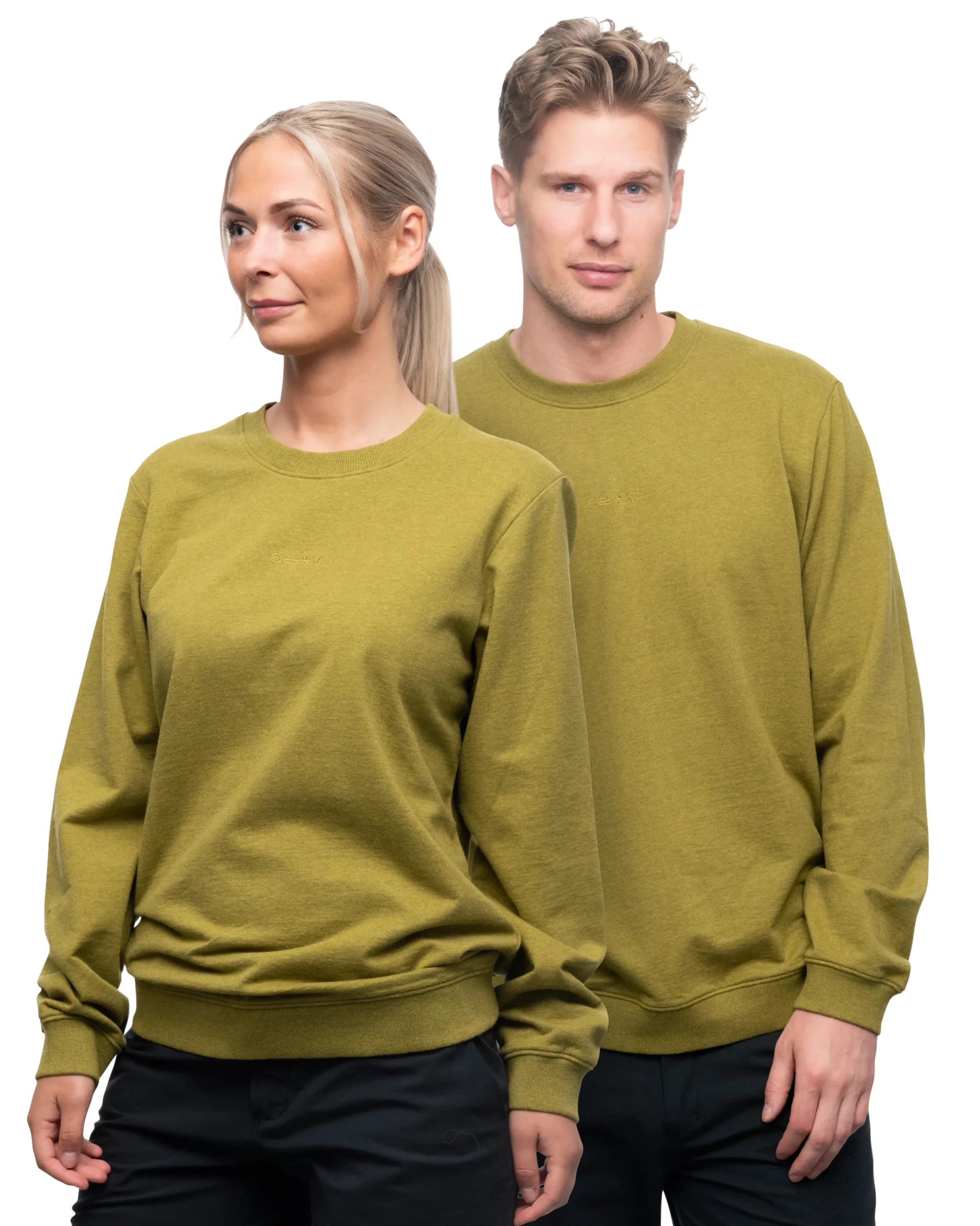 Shop Bergans Oslo Urban Comfy Sweater Unisex - Olive Green