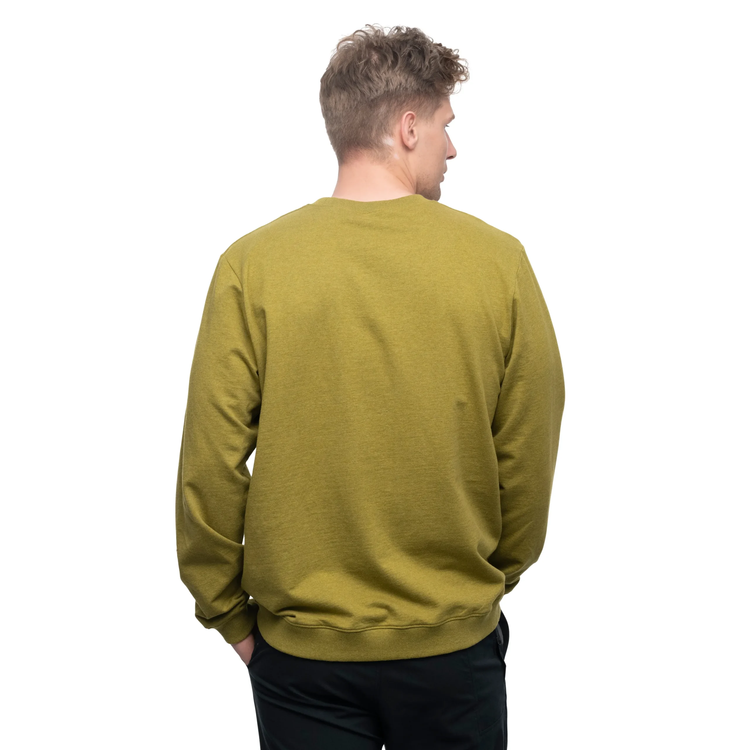 Shop Bergans Oslo Urban Comfy Sweater Unisex - Olive Green