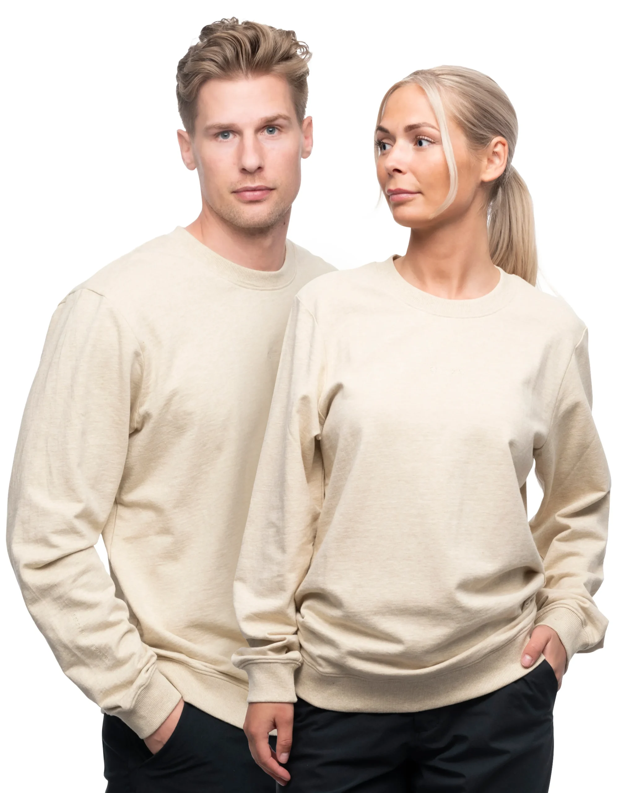 Flash Sale Bergans Oslo Urban Comfy Sweater Unisex - Chalk Sand