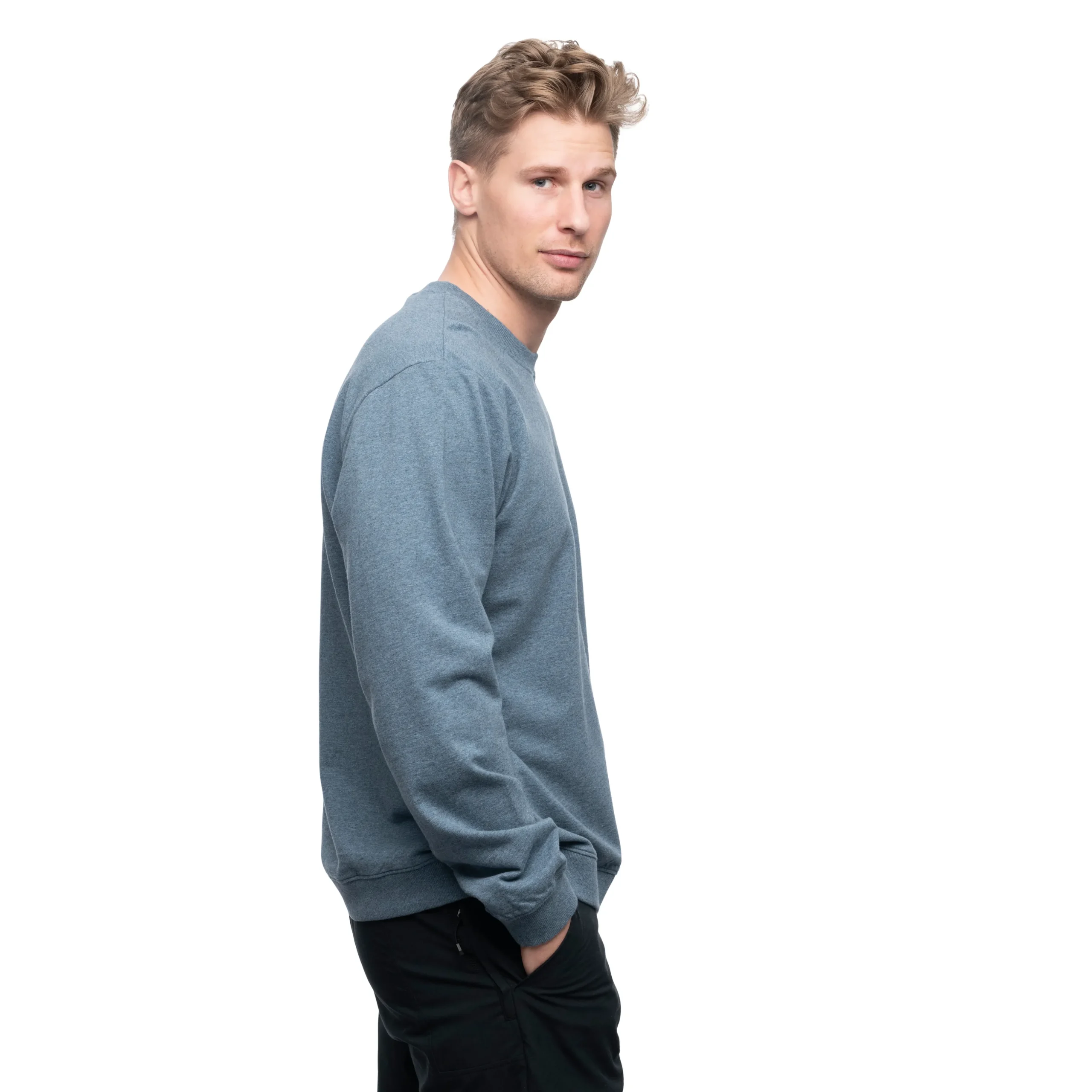 Cheap Bergans Oslo Urban Comfy Sweater Unisex - Orion Blue