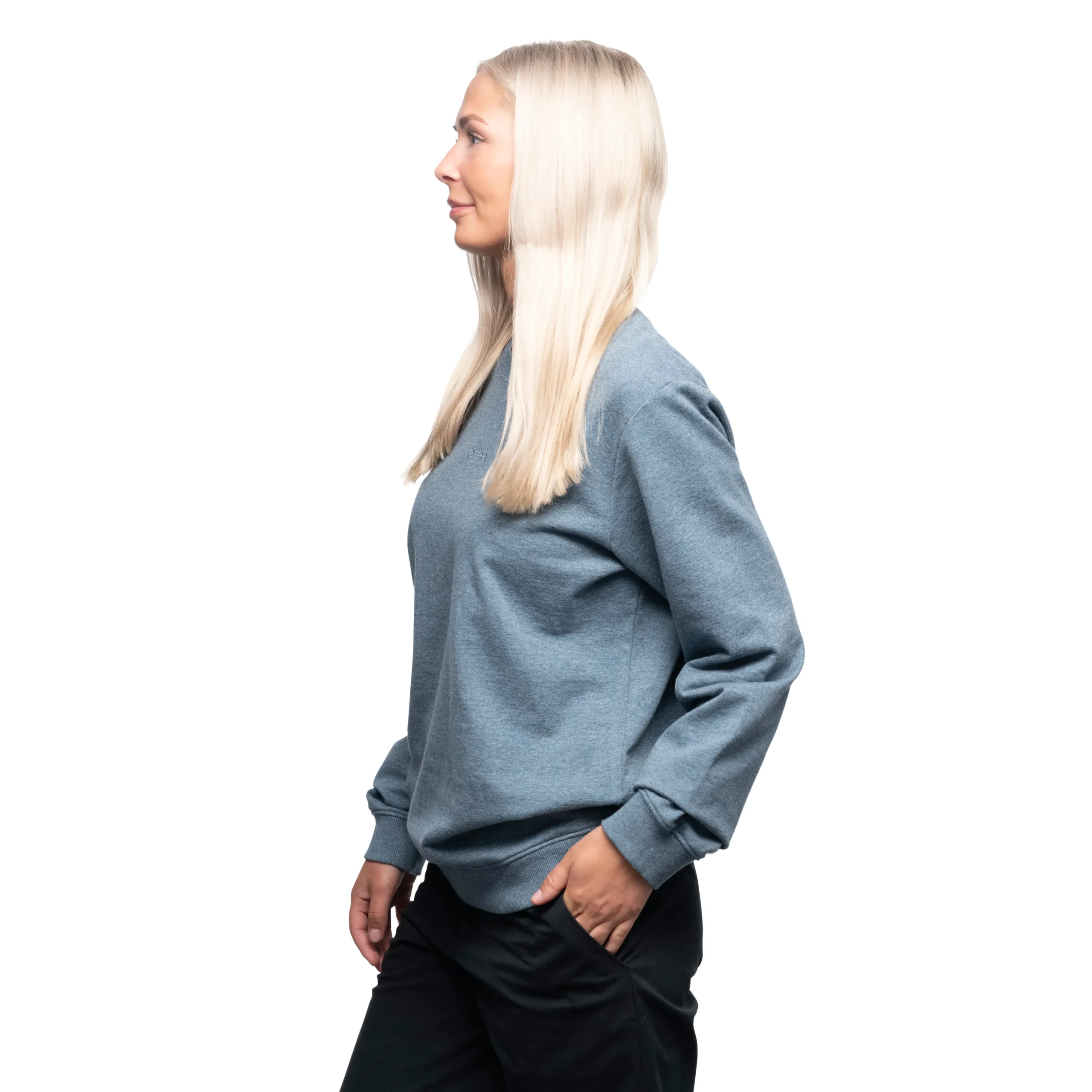 Cheap Bergans Oslo Urban Comfy Sweater Unisex - Orion Blue