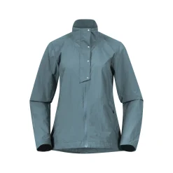 Hot Bergans Oslo Urban Commute Windbreaker Jacket Women - Smoke Blue