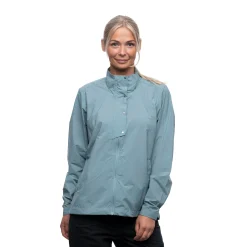 Hot Bergans Oslo Urban Commute Windbreaker Jacket Women - Smoke Blue