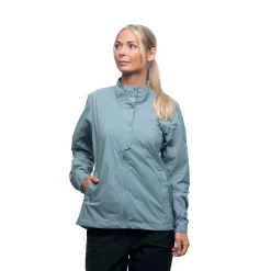 Hot Bergans Oslo Urban Commute Windbreaker Jacket Women - Smoke Blue
