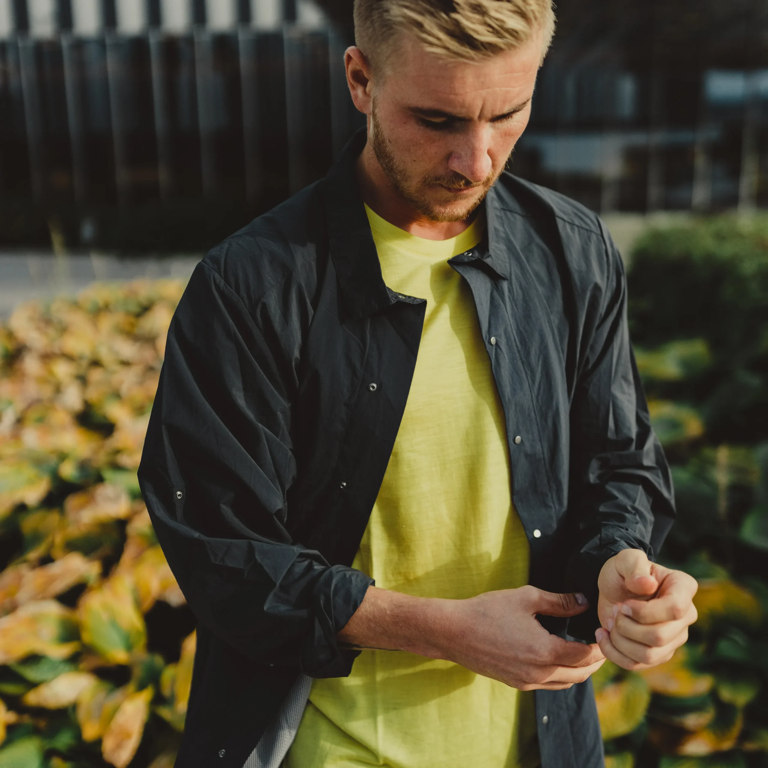 Flash Sale Bergans Oslo Urban Commute Windbreaker Jacket Men - Black