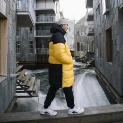 Cheap Bergans Oslo Urban Down Parka - Light Golden Yellow / Black