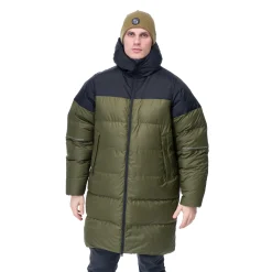 Best Sale Bergans Oslo Urban Down Parka - Dark Olive Green / Black