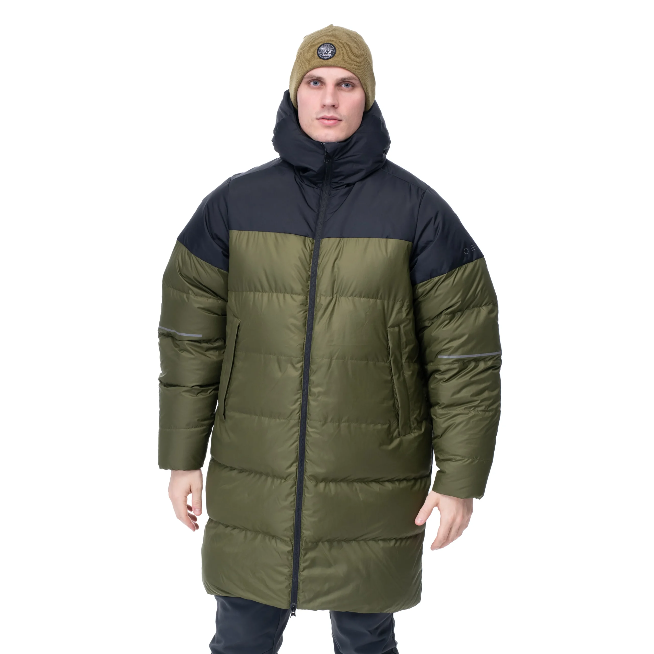 Best Sale Bergans Oslo Urban Down Parka - Dark Olive Green / Black
