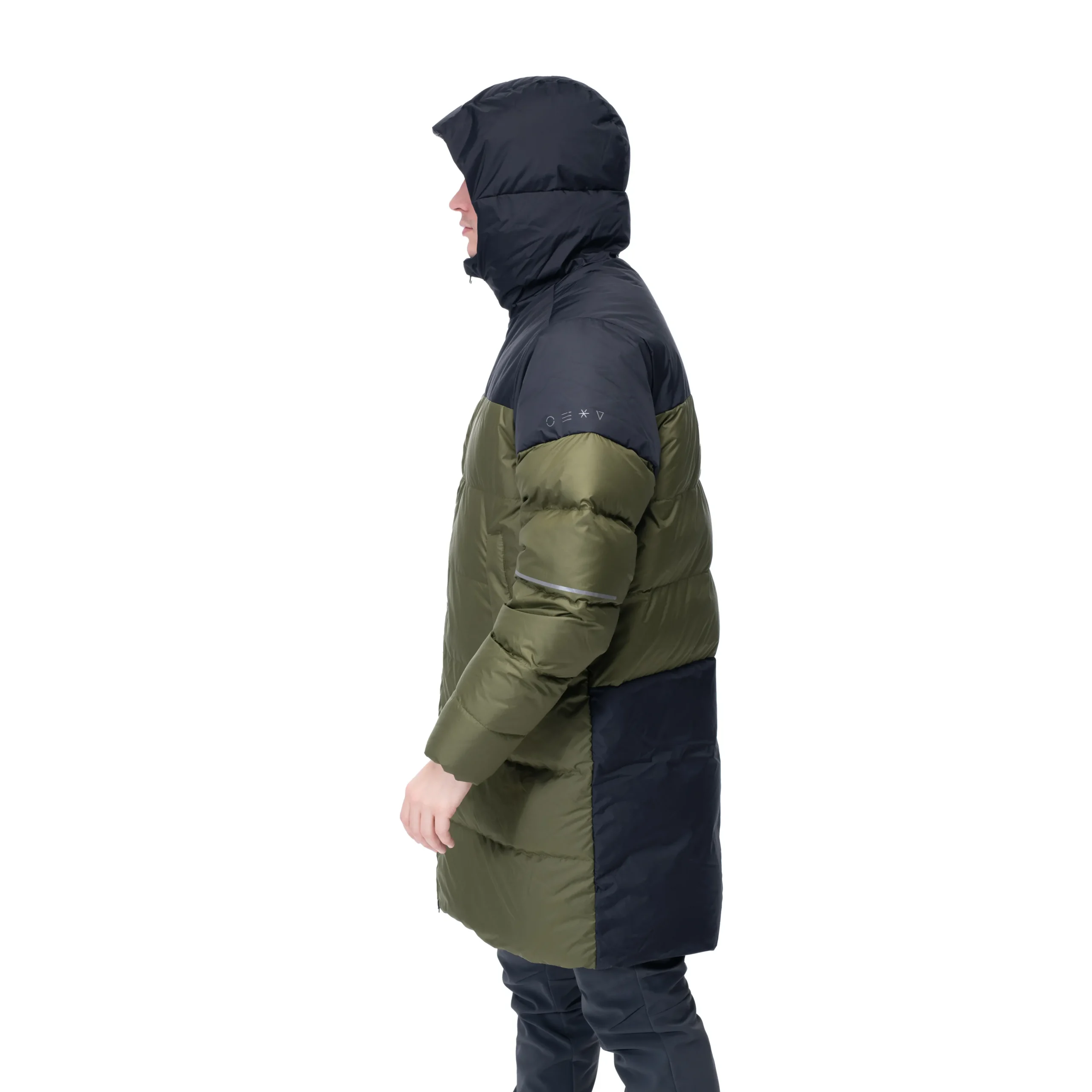 Best Sale Bergans Oslo Urban Down Parka - Dark Olive Green / Black