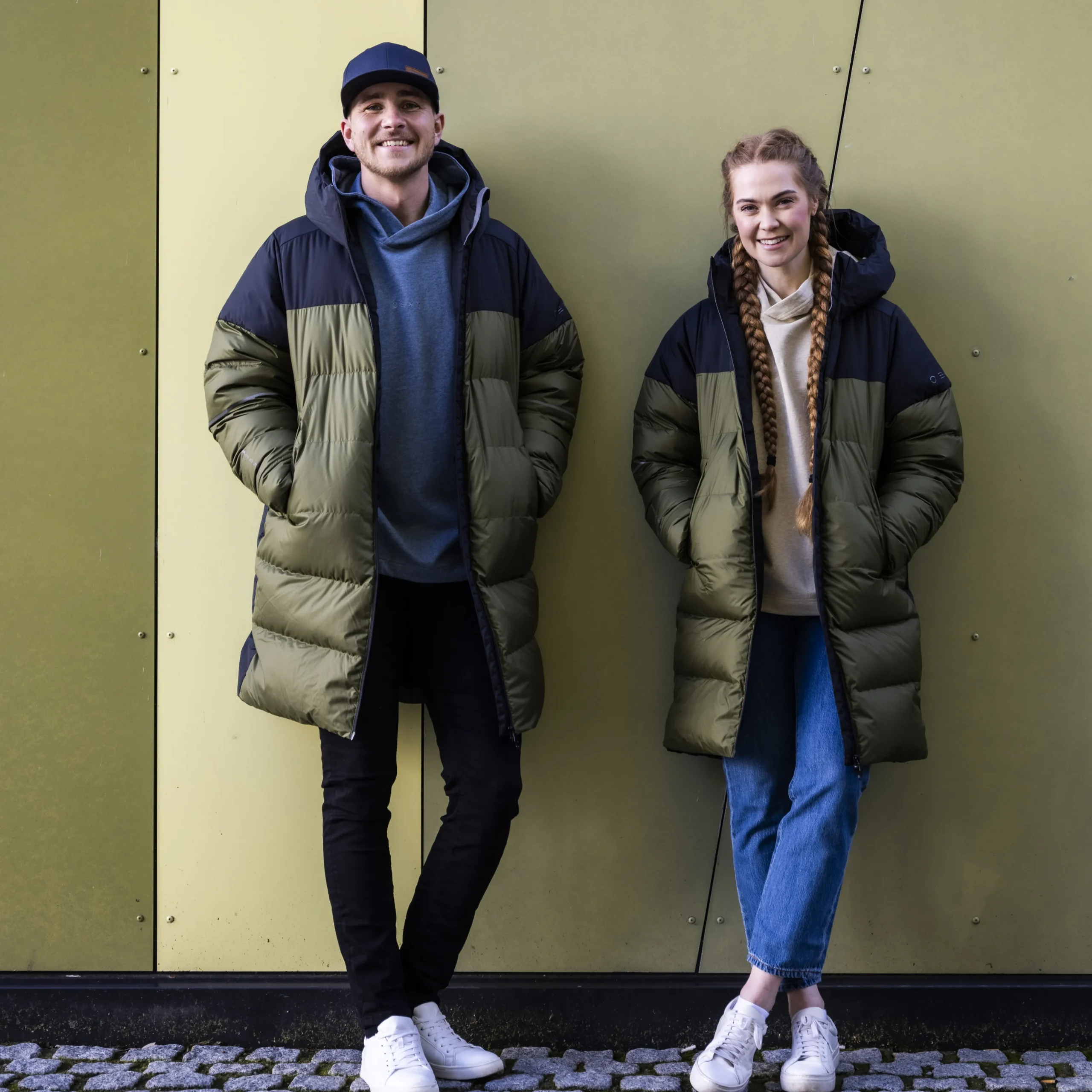 Best Sale Bergans Oslo Urban Down Parka - Dark Olive Green / Black