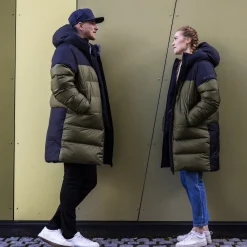 Best Sale Bergans Oslo Urban Down Parka - Dark Olive Green / Black