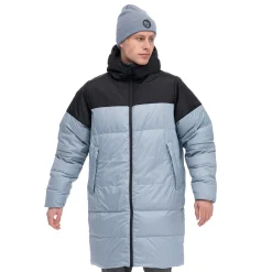 Fashion Bergans Oslo Urban Down Parka - Husky Blue / Black