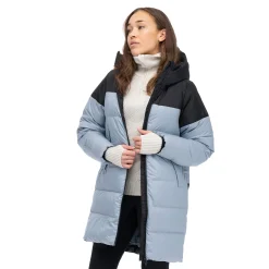 Fashion Bergans Oslo Urban Down Parka - Husky Blue / Black