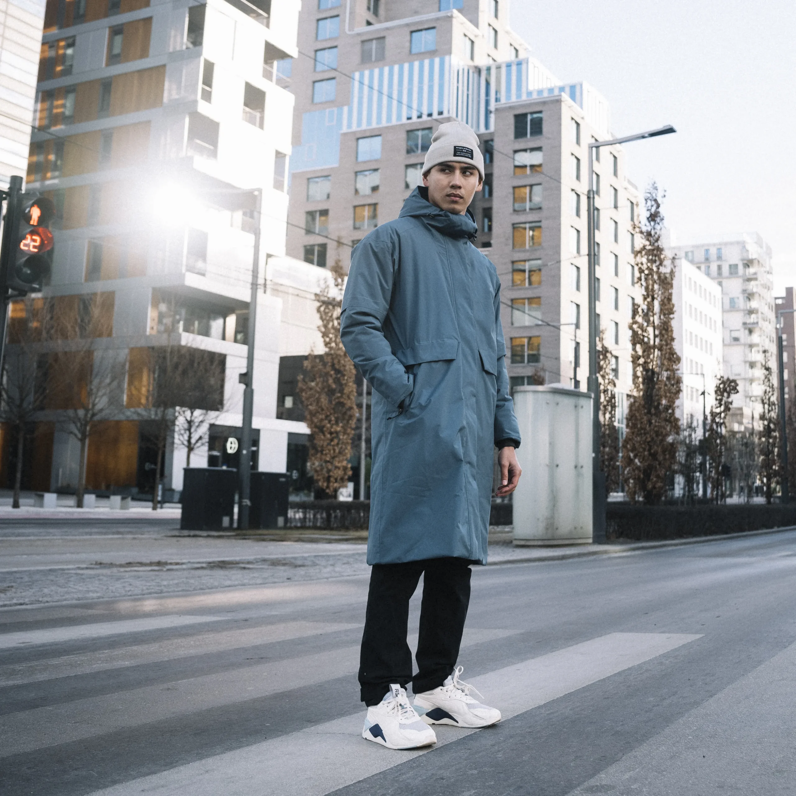 Store Bergans Oslo Urban Insulated Parka - Orion Blue