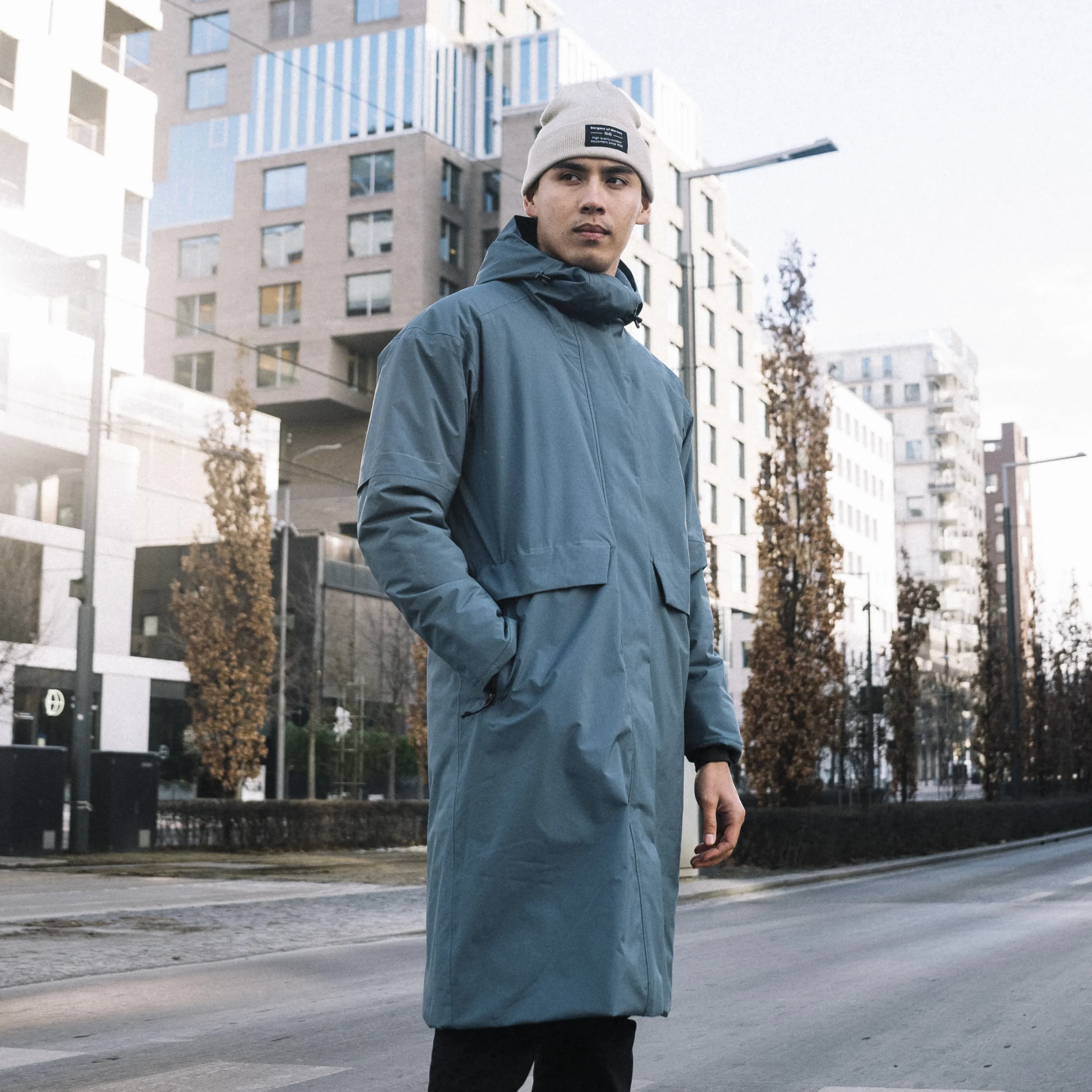 Store Bergans Oslo Urban Insulated Parka - Orion Blue