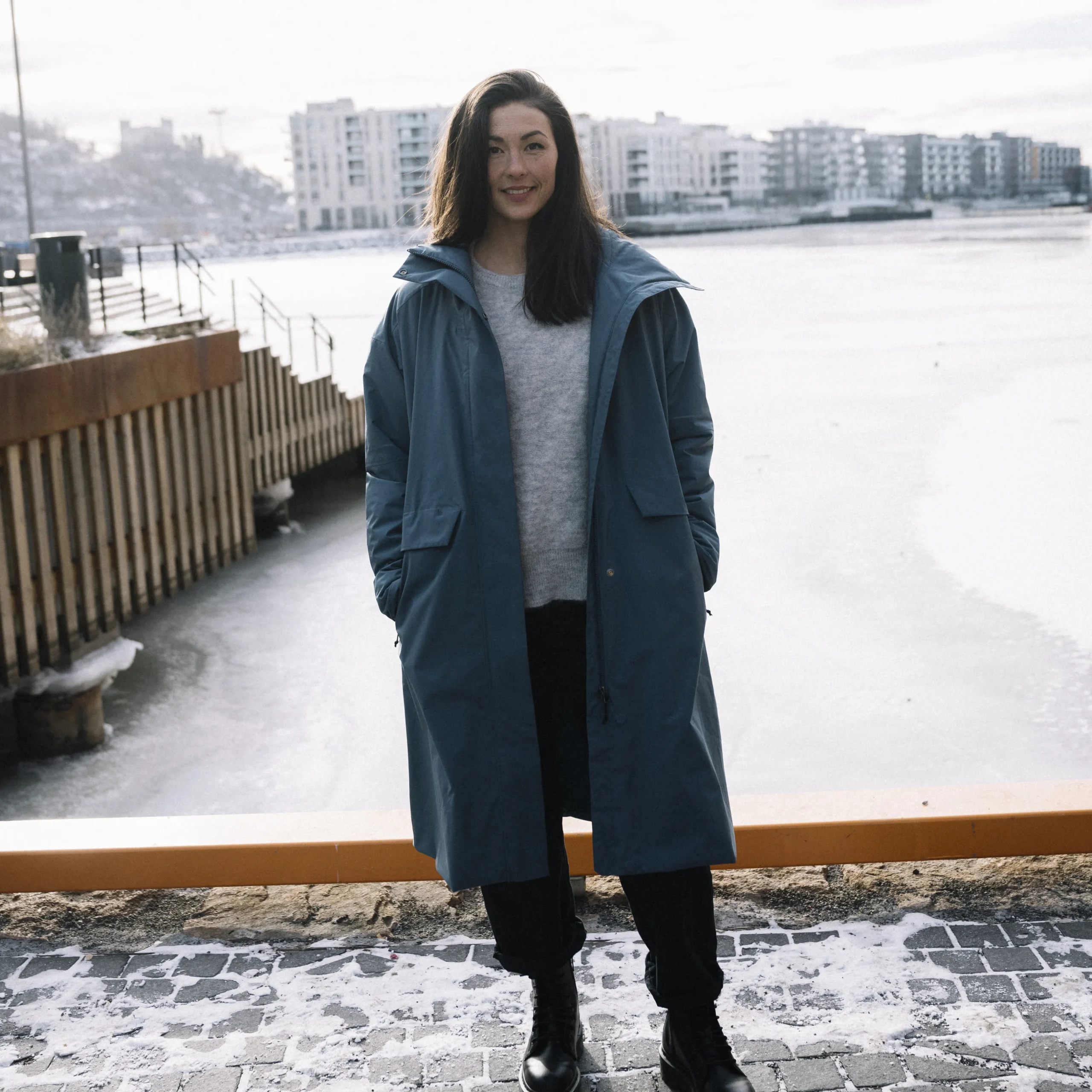 Fashion Bergans Oslo Urban Insulated W Parka - Orion Blue