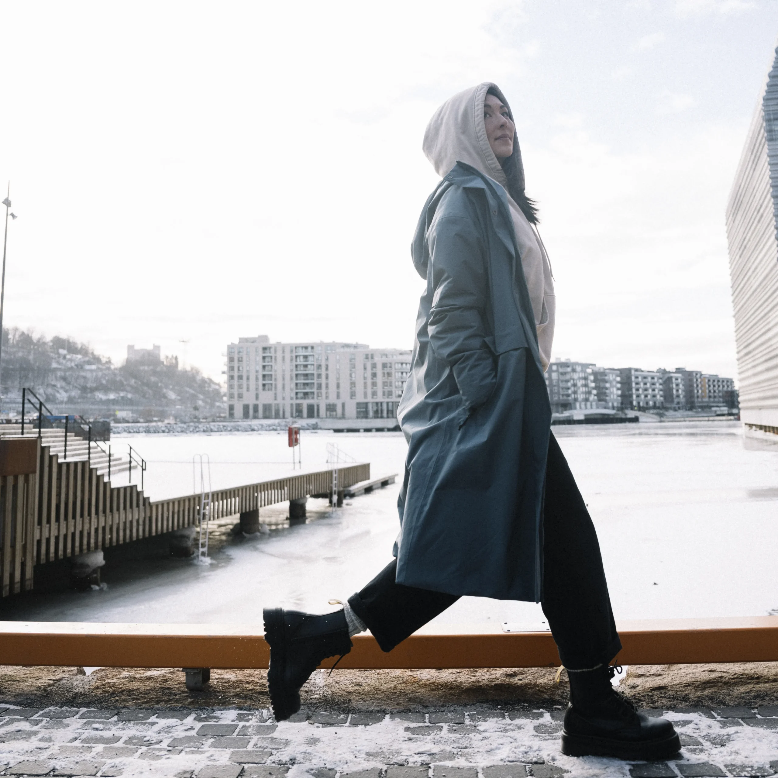 Fashion Bergans Oslo Urban Insulated W Parka - Orion Blue