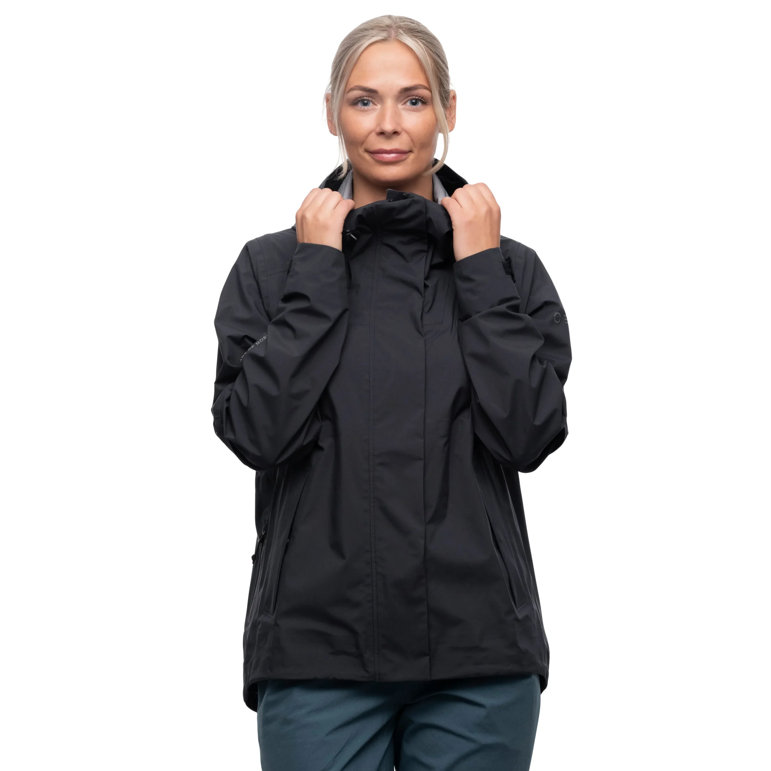Sale Bergans Oslo Urban Rain Shell Jacket Women - Black