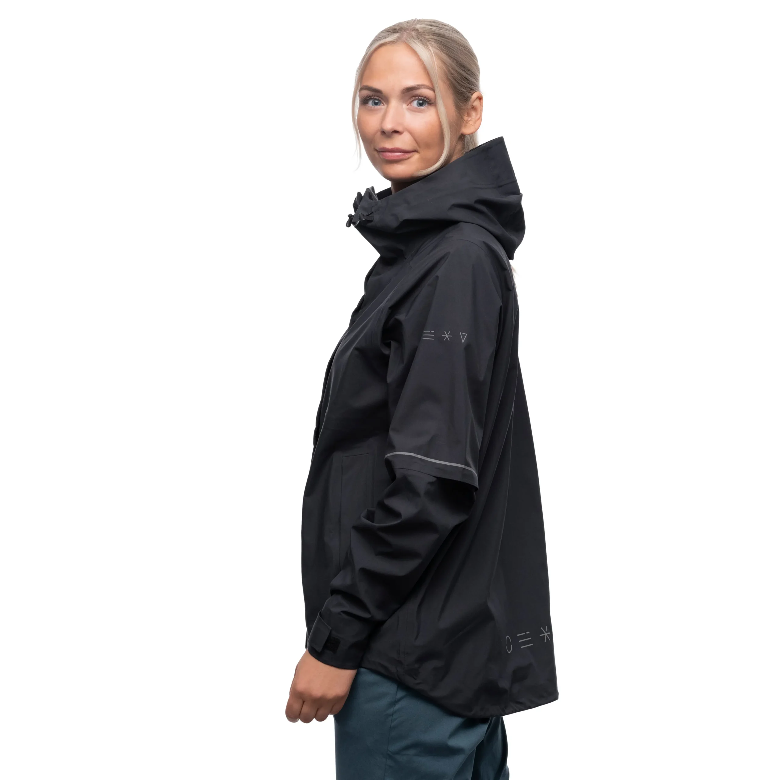 Sale Bergans Oslo Urban Rain Shell Jacket Women - Black