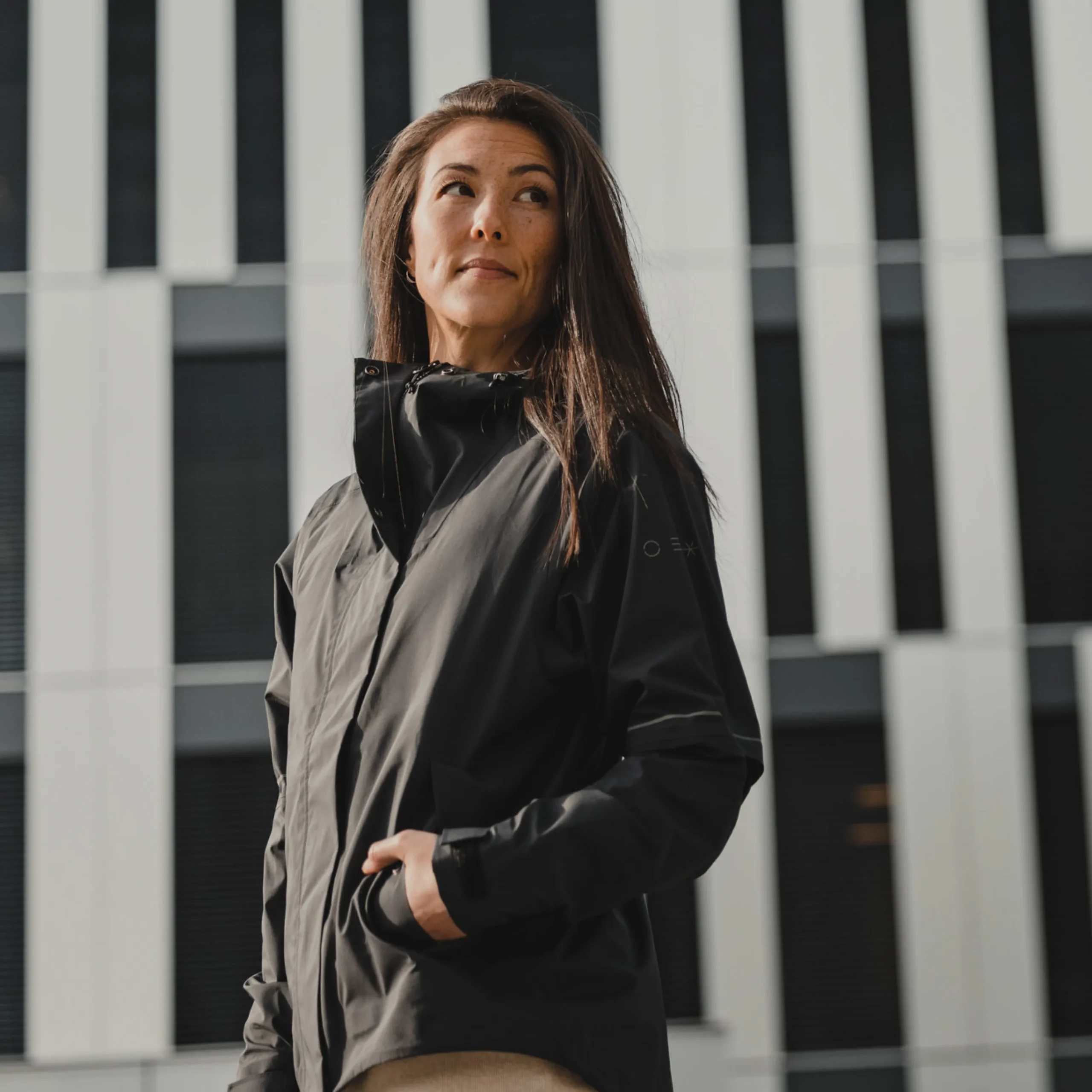 Sale Bergans Oslo Urban Rain Shell Jacket Women - Black