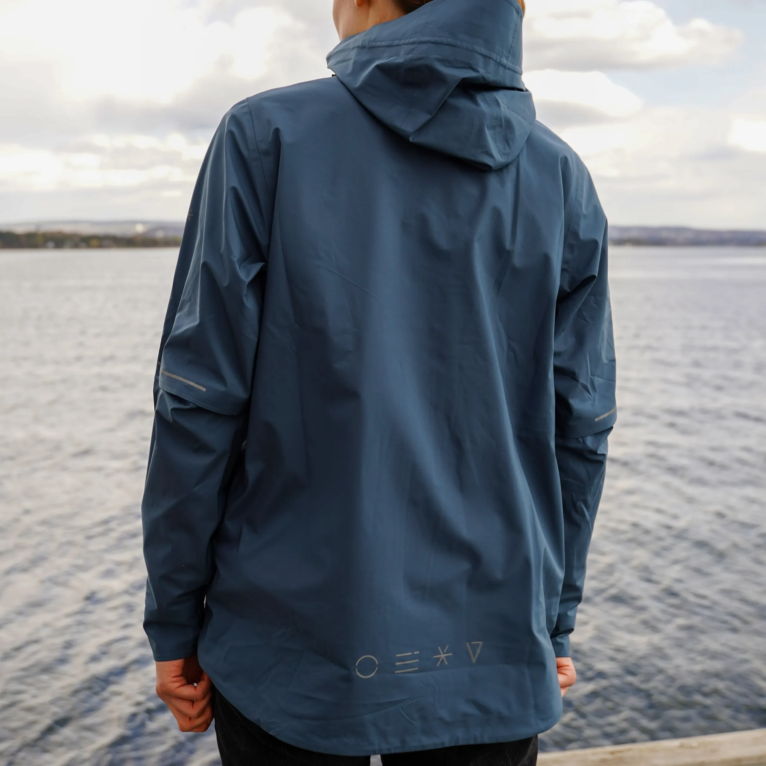 Discount Bergans Oslo Urban Rain Shell Jacket Women - Orion Blue