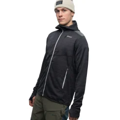 New Bergans Rabot Active Mid Hood Jacket - Solid Charcoal