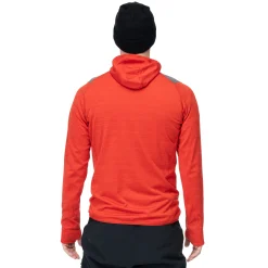 Discount Bergans Rabot Active Mid Hood Jacket - Dark Brick